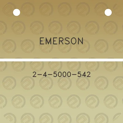 emerson-2-4-5000-542