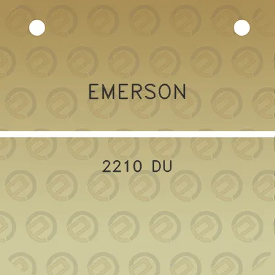 emerson-2210-du