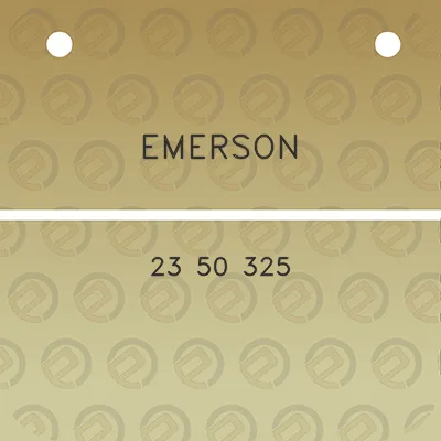 emerson-23-50-325