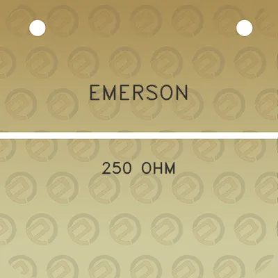 emerson-250-ohm