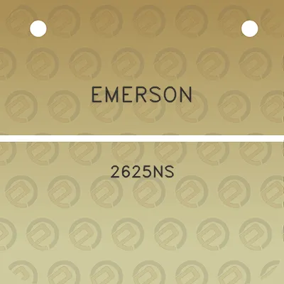 emerson-2625ns