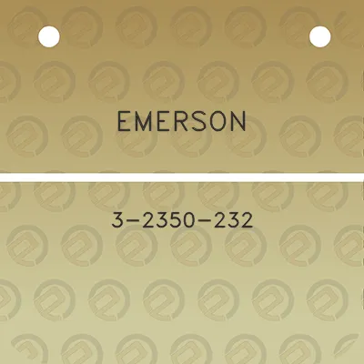 emerson-3-2350-232