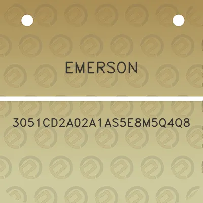 emerson-3051cd2a02a1as5e8m5q4q8