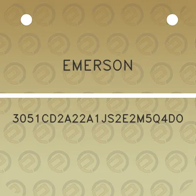 emerson-3051cd2a22a1js2e2m5q4do