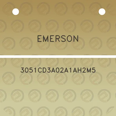 emerson-3051cd3a02a1ah2m5