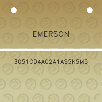 emerson-3051cd4a02a1as5k5m5