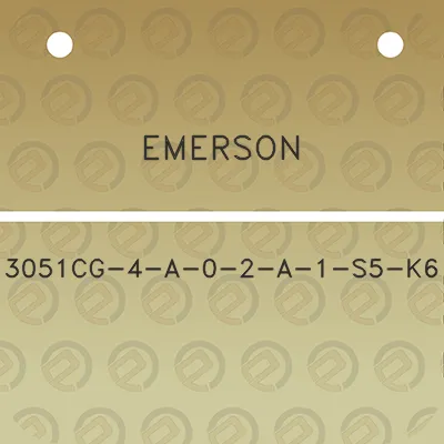 emerson-3051cg-4-a-0-2-a-1-s5-k6