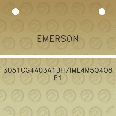 emerson-3051cg4a03a1bh7iml4m5q4q8p1