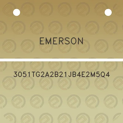 emerson-3051tg2a2b21jb4e2m5q4