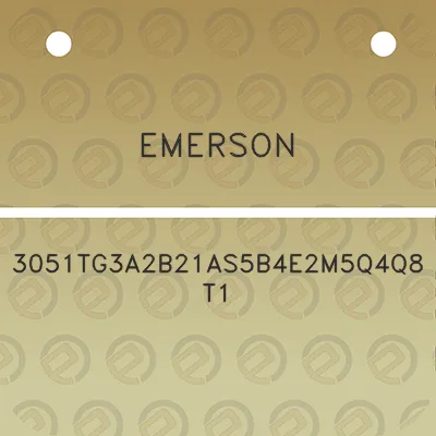 emerson-3051tg3a2b21as5b4e2m5q4q8t1