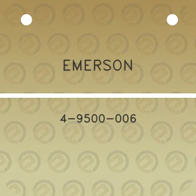 emerson-4-9500-006