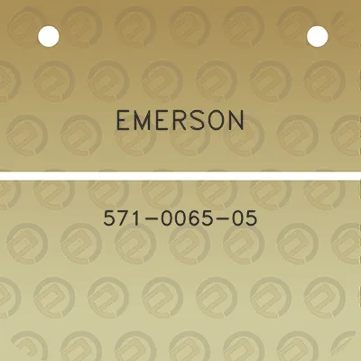 emerson-571-0065-05