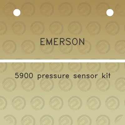 emerson-5900-pressure-sensor-kit