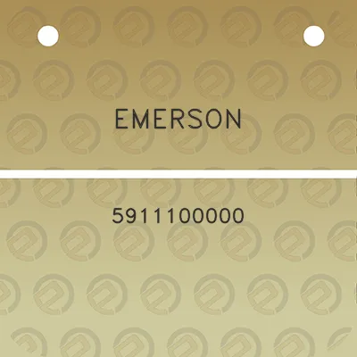 emerson-5911100000