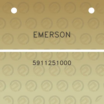 emerson-5911251000