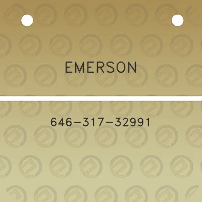 emerson-646-317-32991