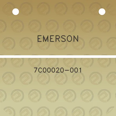 emerson-7c00020-001