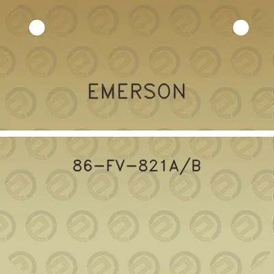 emerson-86-fv-821ab