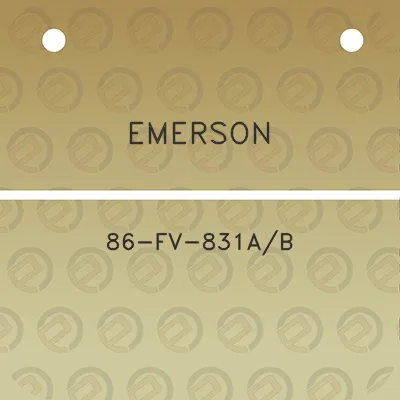 emerson-86-fv-831ab