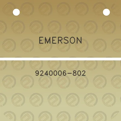 emerson-9240006-802