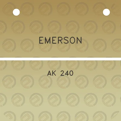 emerson-ak-240