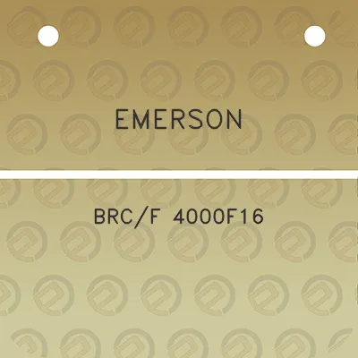 emerson-brcf-4000f16