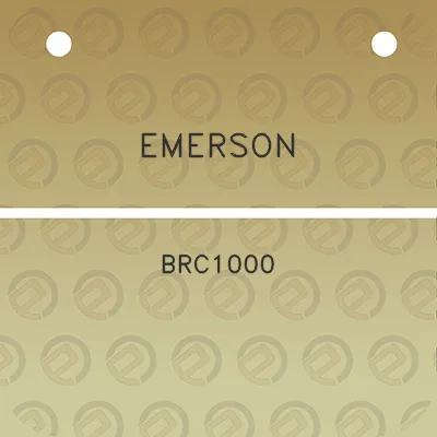 emerson-brc1000