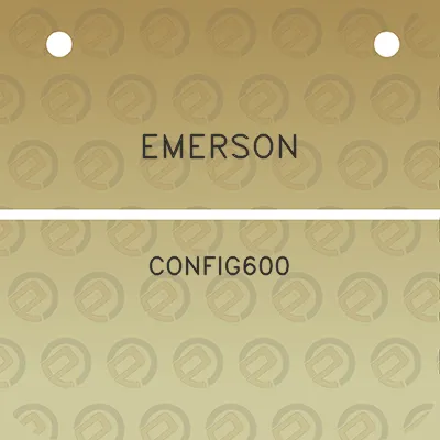 emerson-config600