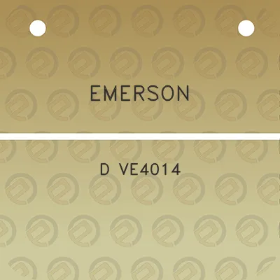 emerson-d-ve4014