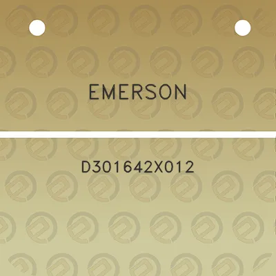 emerson-d301642x012