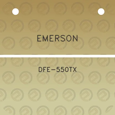 emerson-dfe-550tx