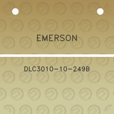 emerson-dlc3010-10-249b