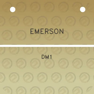 emerson-dm1