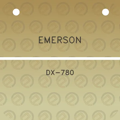 emerson-dx-780