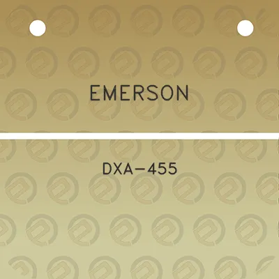 emerson-dxa-455