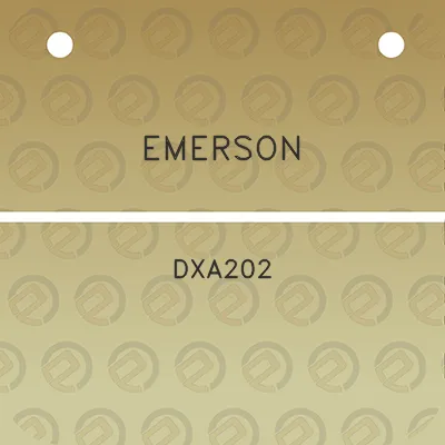 emerson-dxa202