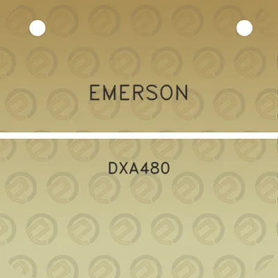 emerson-dxa480