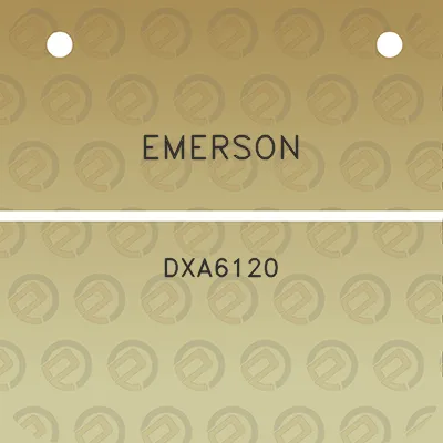 emerson-dxa6120