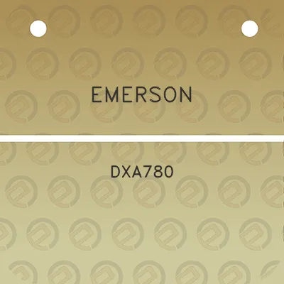 emerson-dxa780