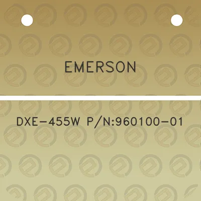 emerson-dxe-455w-pn960100-01