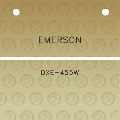 emerson-dxe-455w