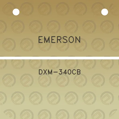 emerson-dxm-340cb