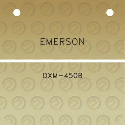 emerson-dxm-450b