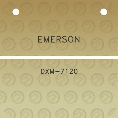 emerson-dxm-7120