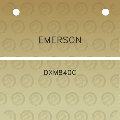 emerson-dxm840c