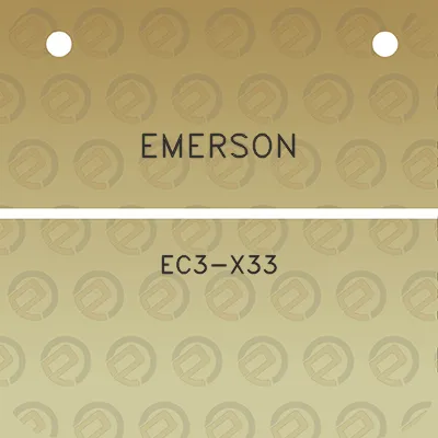 emerson-ec3-x33