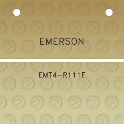 emerson-emt4-r111f