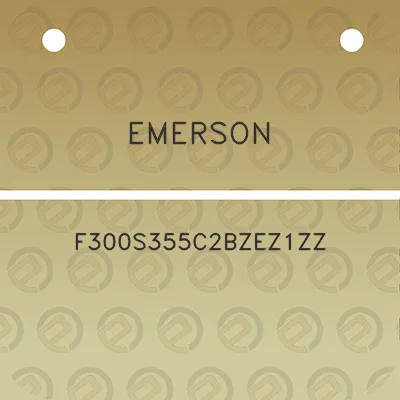 emerson-f300s355c2bzez1zz