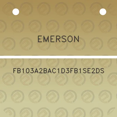 emerson-fb103a2bac1d3fb1se2ds