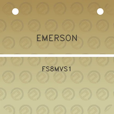 emerson-fs8mvs1